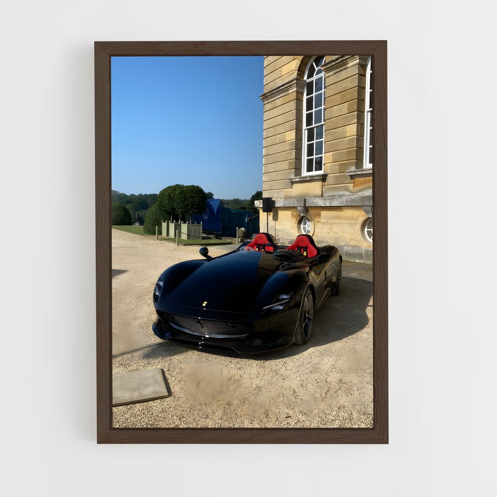 Poster Monza Mystique – affiche Ferrari (vue 5)